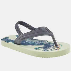 Carter's Dinosaur Flip Flops size XS 3-4